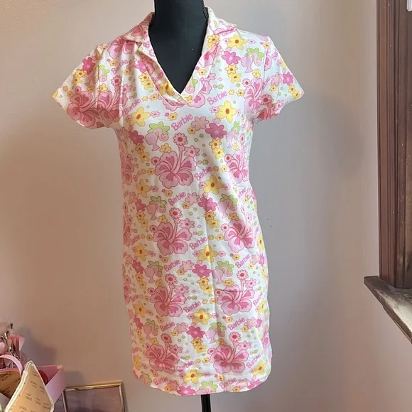 Forever 21 x Barbie floral cotton dress - Picture 2 of 6